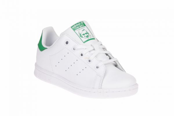 Adidas Stan Smith Kids Wit-Groene Sneaker  (BA8375) - Schoenen Caramel (Sint-Job-in-’t-Goor)