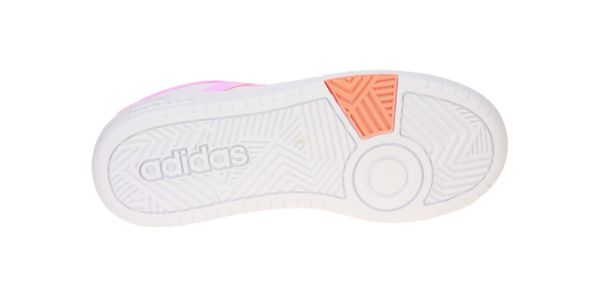 Adidas Hoops 3.0 K Wit-Roze Sneaker  (GZ9672) - Schoenen Caramel (Sint-Job-in-’t-Goor)