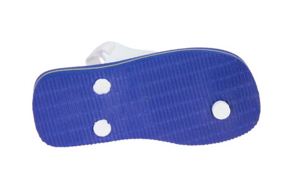 Havaianas Baby Brasil Logo Blauwe Slipper  (4140577-2711) - Schoenen Caramel (Sint-Job-in-’t-Goor)